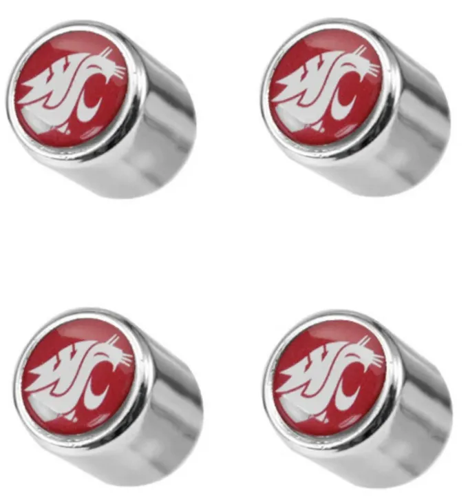 WSU Cougars Valve Stem Caps