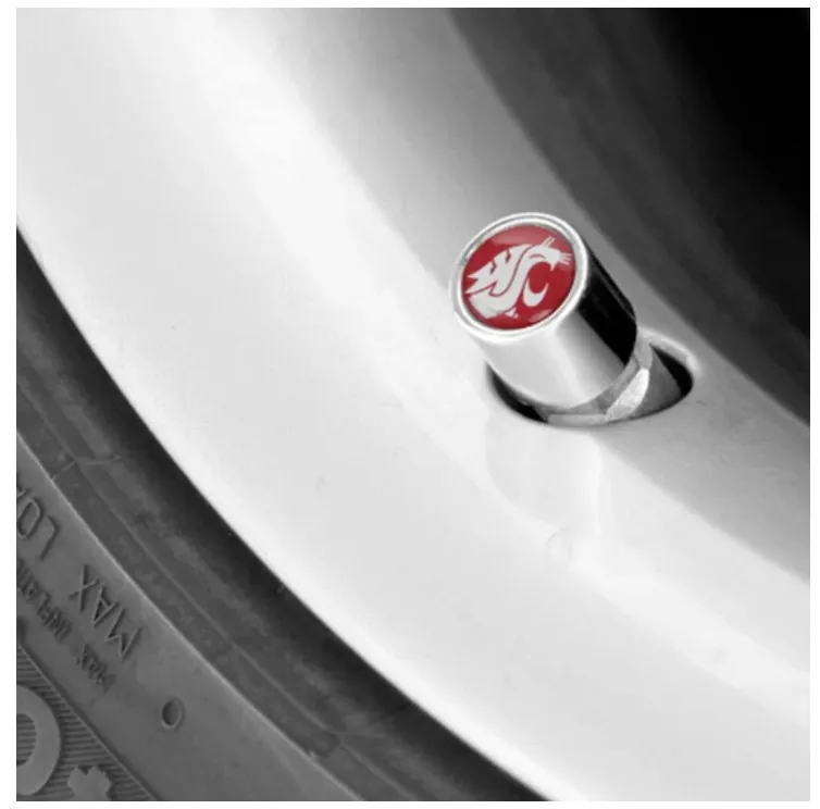 WSU Cougars Valve Stem Caps