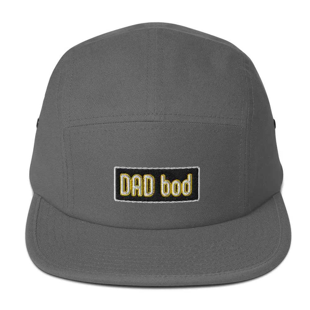 Yupoong Dad Bod 5 Panel Cap Cool Father Husband Kids Let Go Funny Gift Daddy Wife Hat